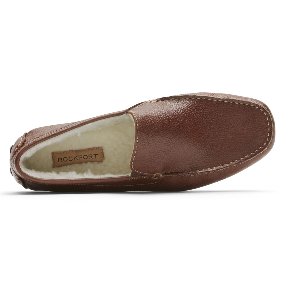 Rockport Mens Rhyder - Slippers Brown - XNZ601379